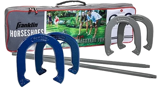 Environmentally Friendly Franklin Sports Family Horseshoe Set Premium