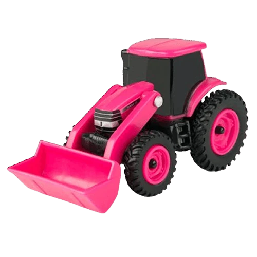 High-Grade Tomy Case International Harvester Pink Tractor 1 64 Scale Practical