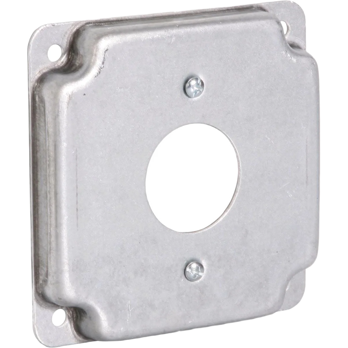 Practical Raco 1-13 32 In. Receptacle Square Device Cover 4 In. x 4 In. Prestigious