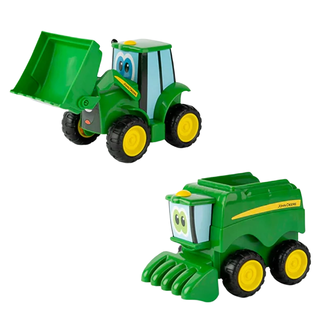 Durable TOMY Farmin’ Friends Combine and Tractor Contemporary