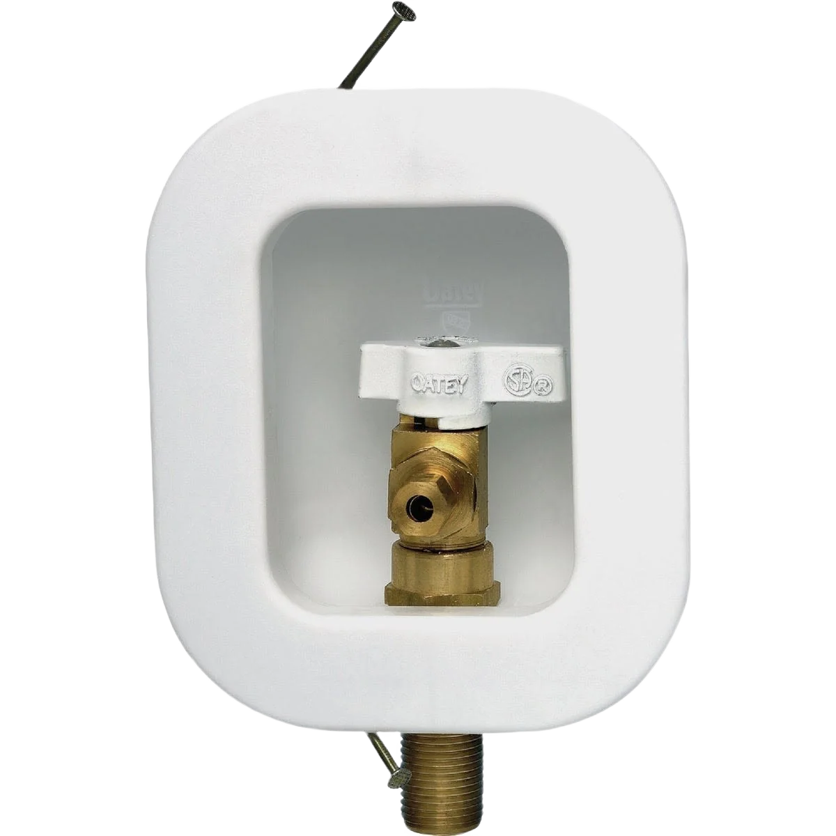 Proven Oatey 12K Ice Maker Outlet Box with Nails Refined