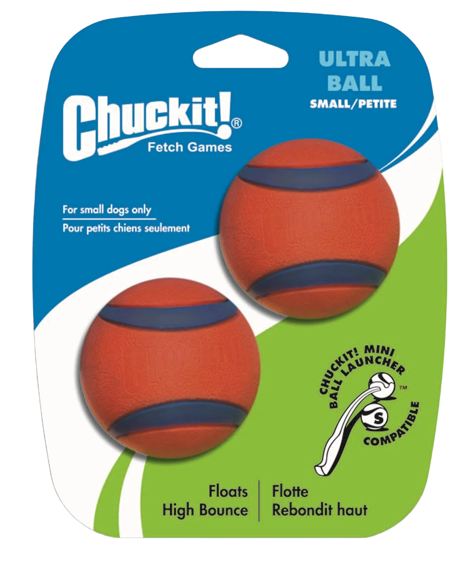 Convenient Chuckit Small Ultra Ball Dog Toy 2-Pack Authentic