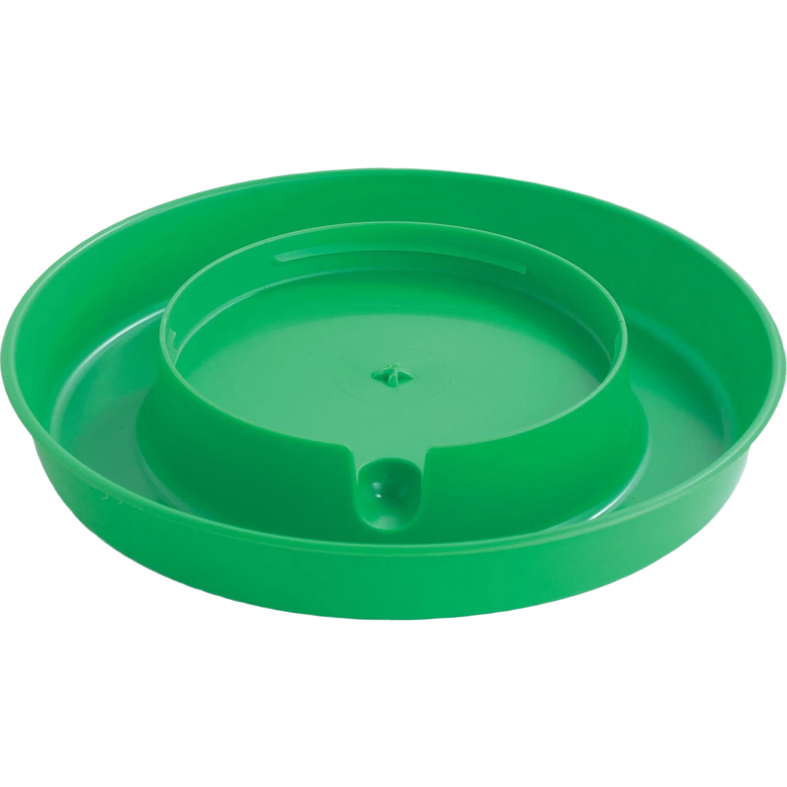 Original Little Giant 1-gal Green Screw-On Poultry Waterer Base Crafted