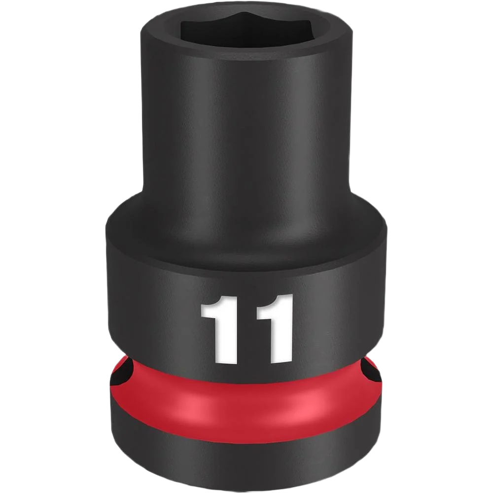 Optimized Milwaukee SHOCKWAVE™ Impact Duty™ 1 2 Drive 11-mm 6 Point Socket Soft