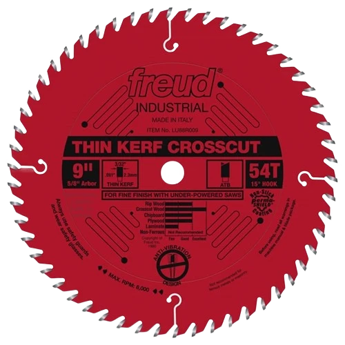 Original Freud ATB TK Fine Finish Crosscut Blade 10 in. x 60 Teeth Proven