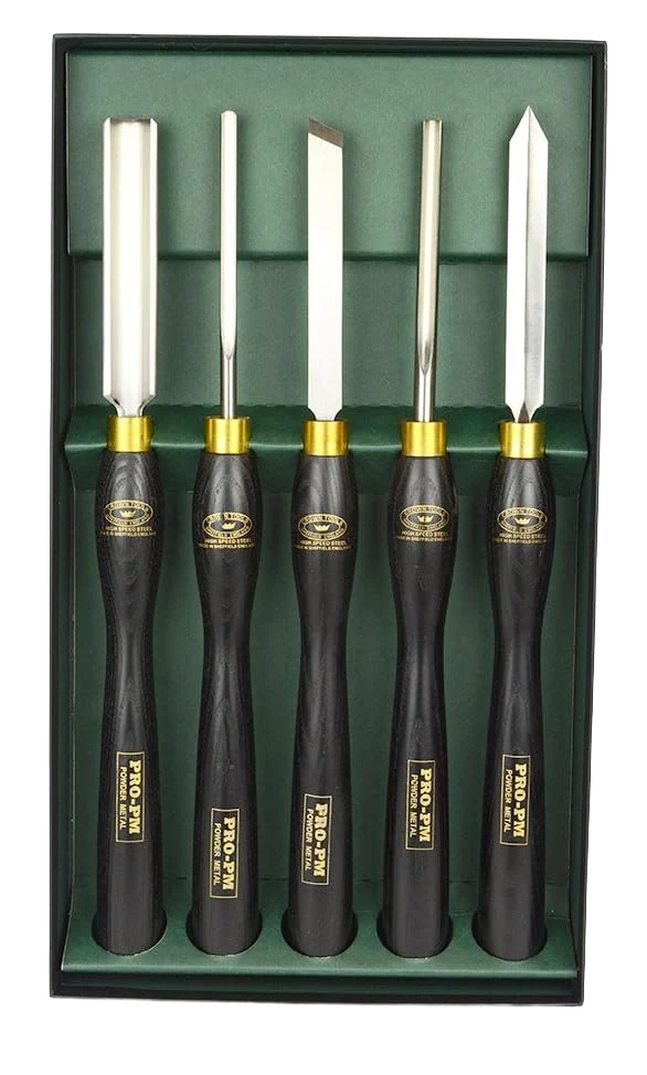 Convenient Crown 5 Pc. Pro-PM Turning Tool Set Prestigious
