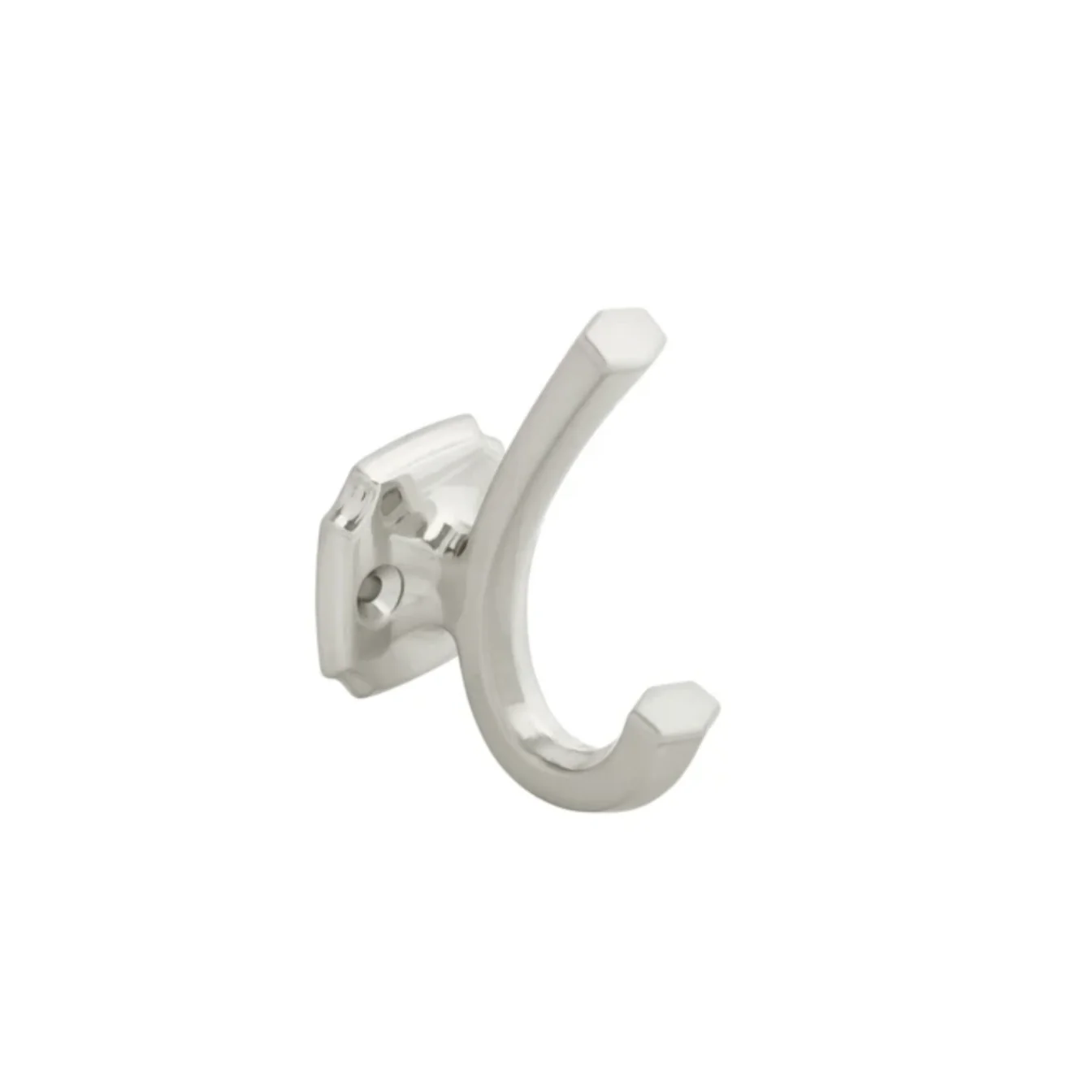 Practical Hickory Hardware Veranda Satin Nickel Hook 3.5 in. Optimized