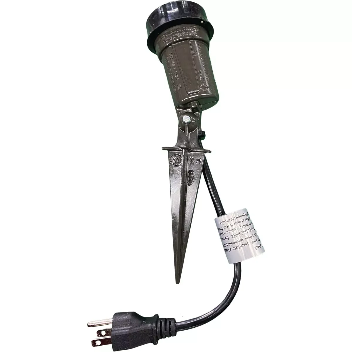 First-Class Southwire PAR38 Bronze Weatherproof Spike Lamp Holder Fashionable