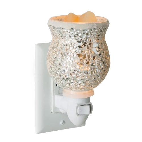 Solid Candle Warmers Reflection Glass Pluggable Fragrance Warmer Premium Material