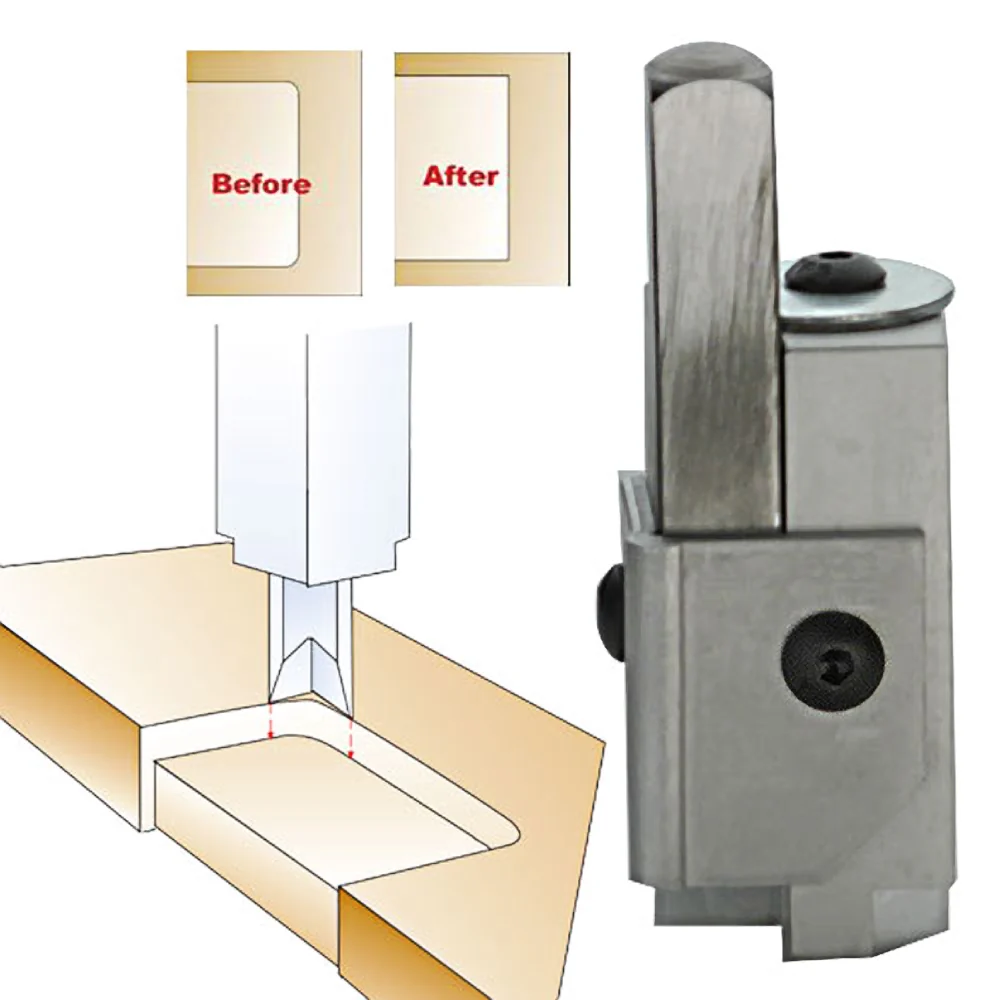 Fine Crafted Whiteside Spring-Loaded Corner Chisel 3 8 in. Modern