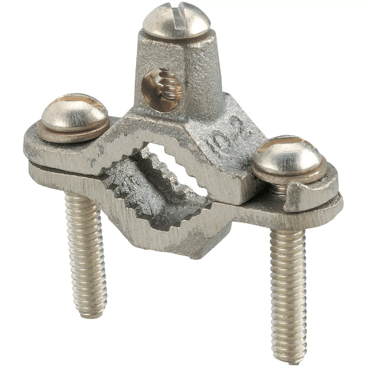 Modern Southwire 10 STR to 2 ST Bronze Ground Clamp Powerful