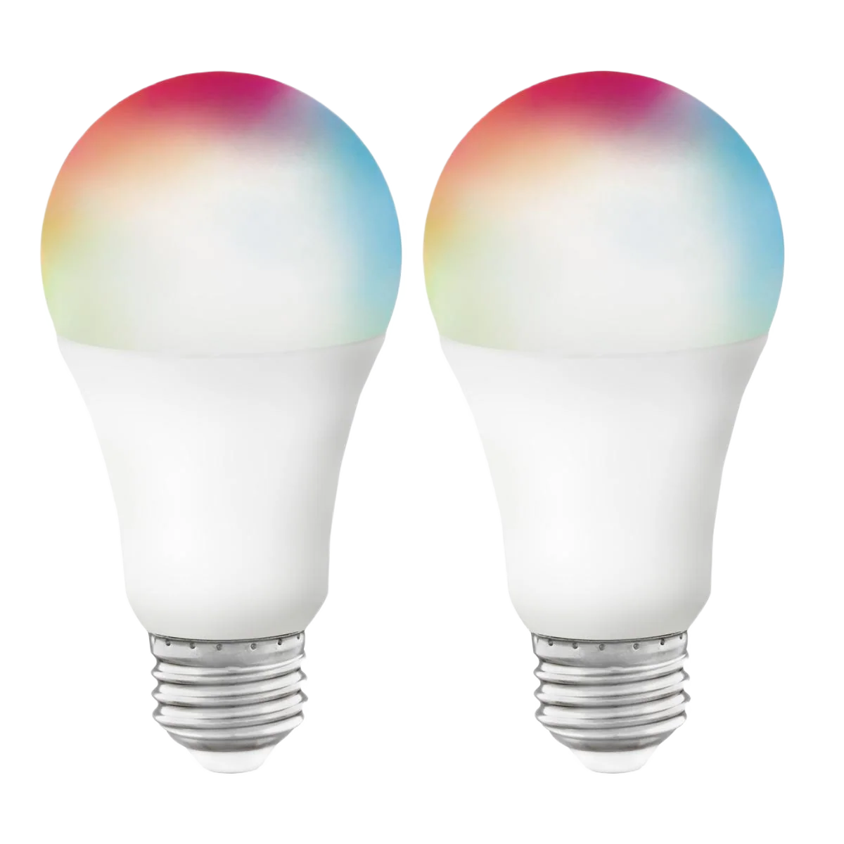 Excellent Satco 9.5 Watt A19 LED Starfish Color Changeable Wi-Fi Smart Bulb 2-Pack Recyclable