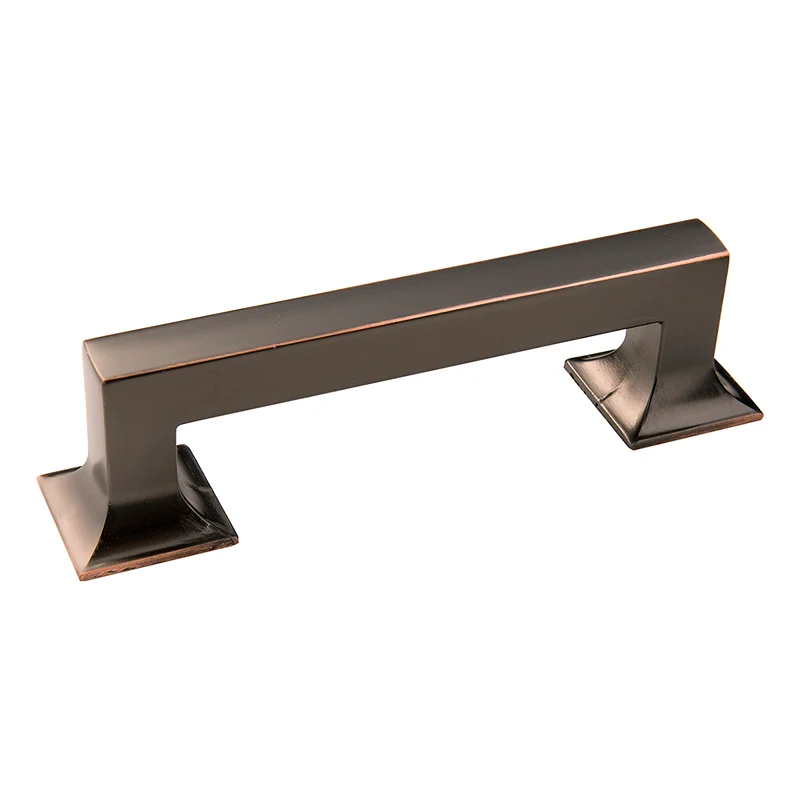 Selected Hickory Hardware 3-3 4 Oil-Rubbed Bronze Highlighted Center-to-Center Studio Pull Premium Material
