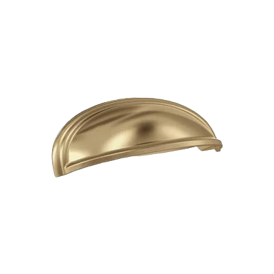 Premium Amerock Ashby 3 or 4 Center-to-Center Champagne Bronze Cabinet Cup Pull Fine Crafted