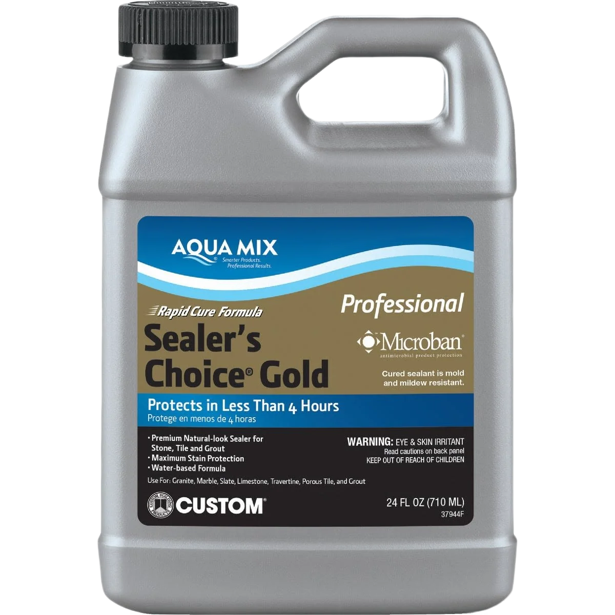 Modern Custom Building Products Aqua Mix Sealer’s Choice Gold Grout Tile Sealer Elegant