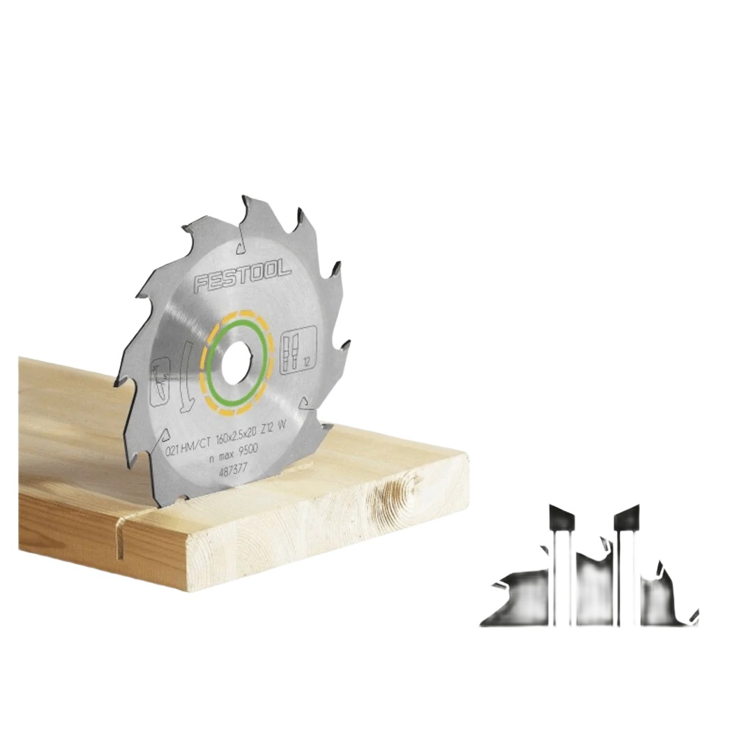 Reusable Festool 500461 HK Standard 18 Tooth Rip Cut Saw Blade Fine Crafted