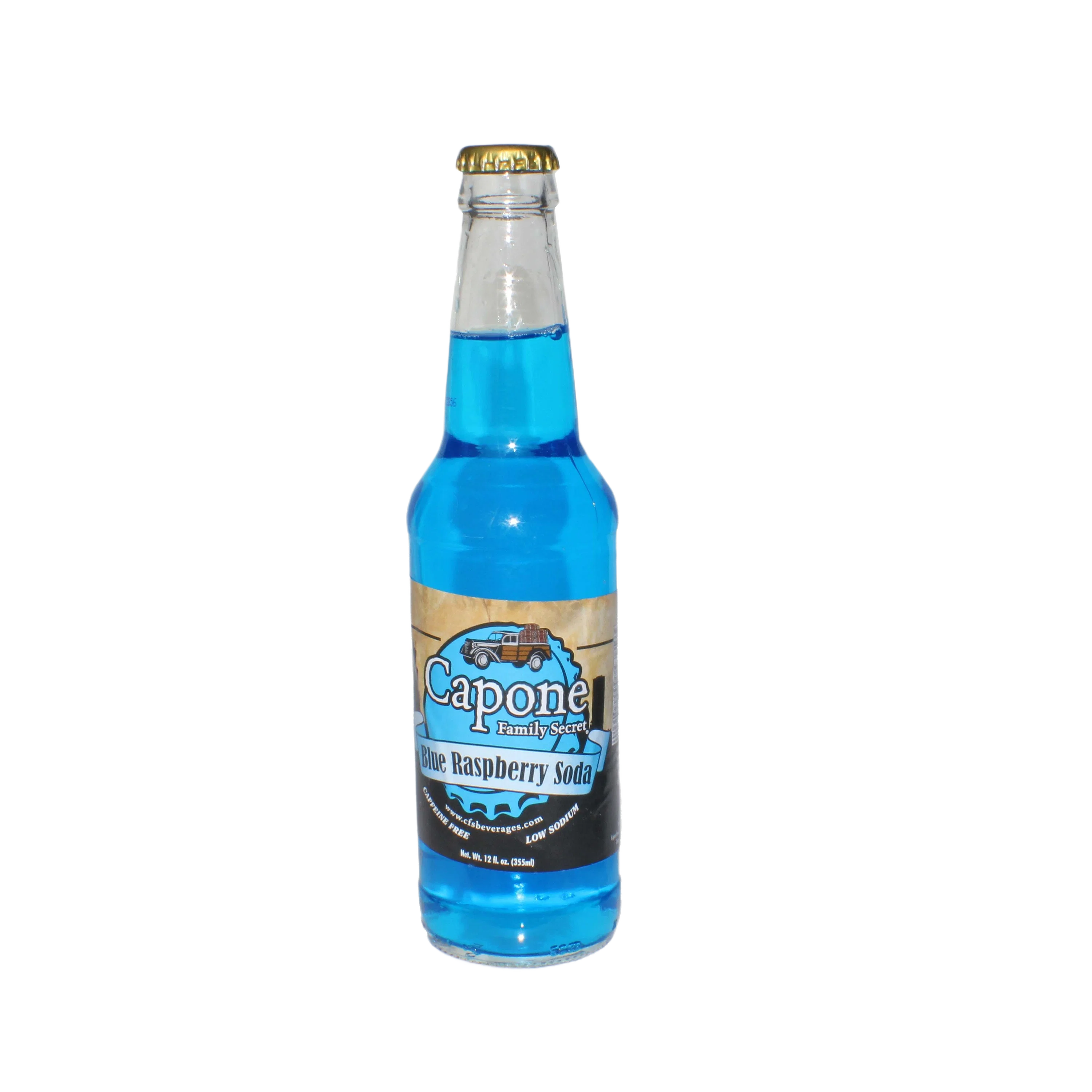 First-Class Capone Blue Raspberry Soda 12 oz. Smart
