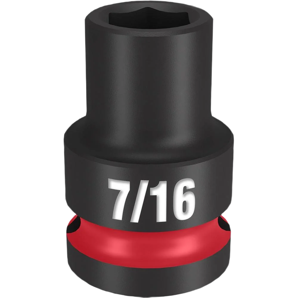Dependable Milwaukee SHOCKWAVE™ Impact Duty™ 1 2 Drive 7 16 6 Point Socket Refined