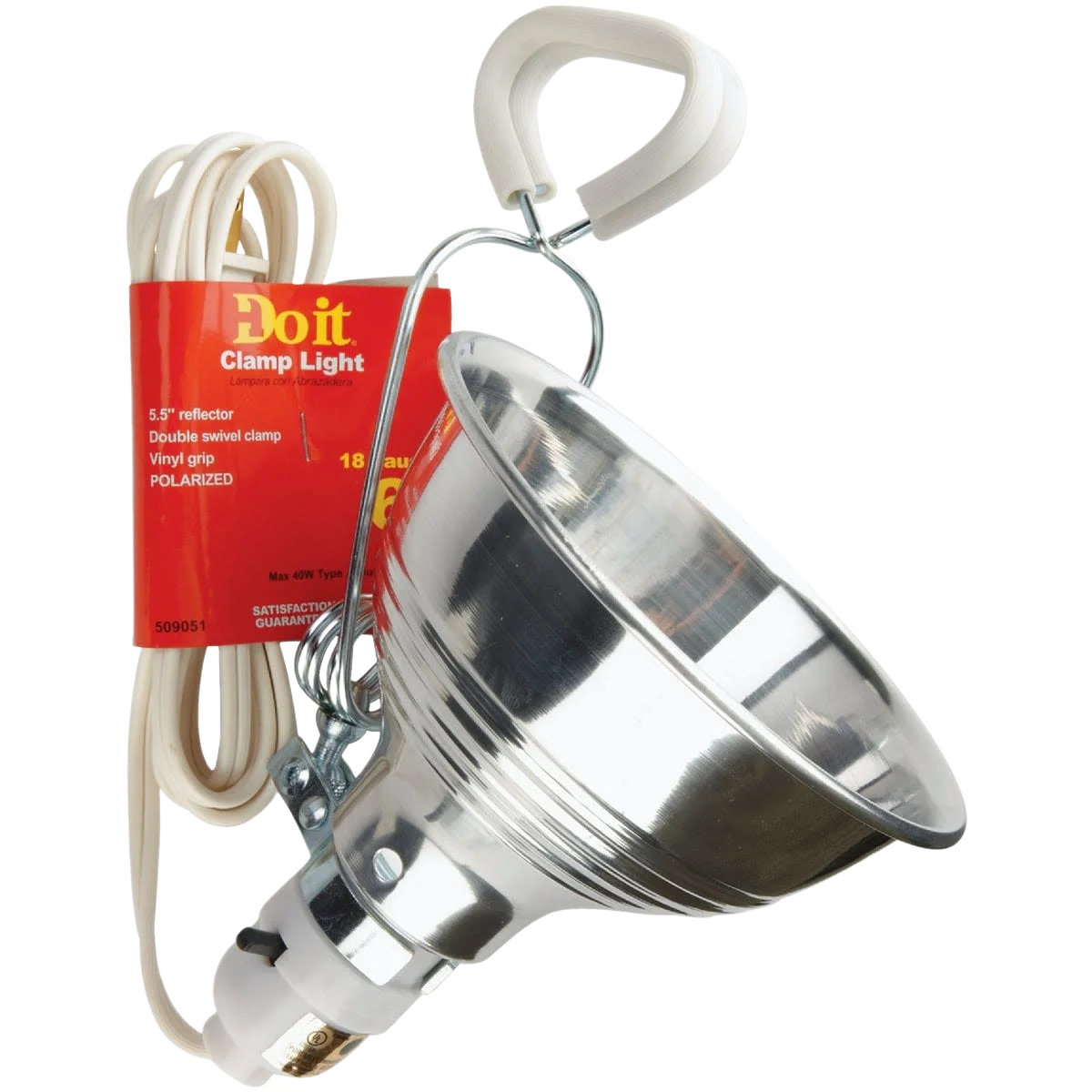 Carefully Designed Do it Utility Clamp Lamp Eco-Friendly