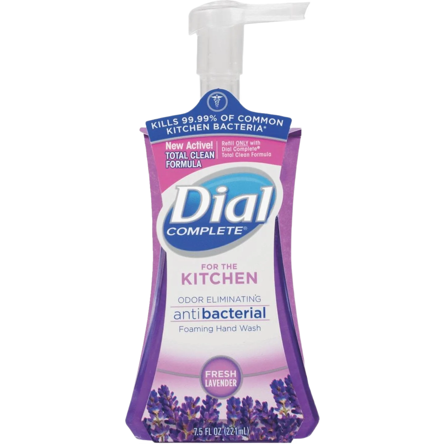 Minimalist Dial Complete Fresh Lavender Kitchen Foaming Hand Wash 7.5 oz. Organic