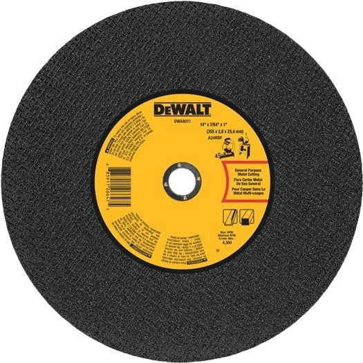 Artisan DEWALT 14 x 7 64 x 1 General Purpose Metal Chop Saw Wheel Exceptional