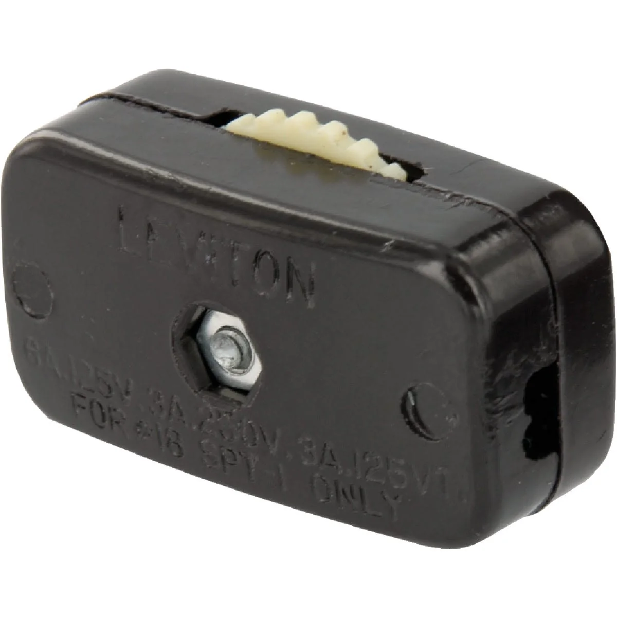 Organic Leviton 3A 6A Brown Dial Cord Switch Long-Lasting