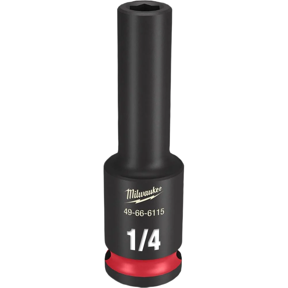 Luxury Milwaukee SHOCKWAVE™ Impact Duty™ 3 8 Drive 1 4 Deep 6 Point Socket Soft