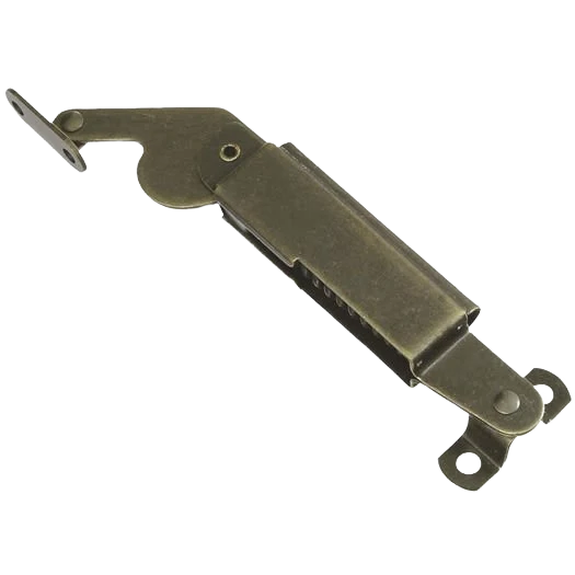 Premium Material National Hardware Antique Brass Right-Handed Spring Lid Support Sophisticated