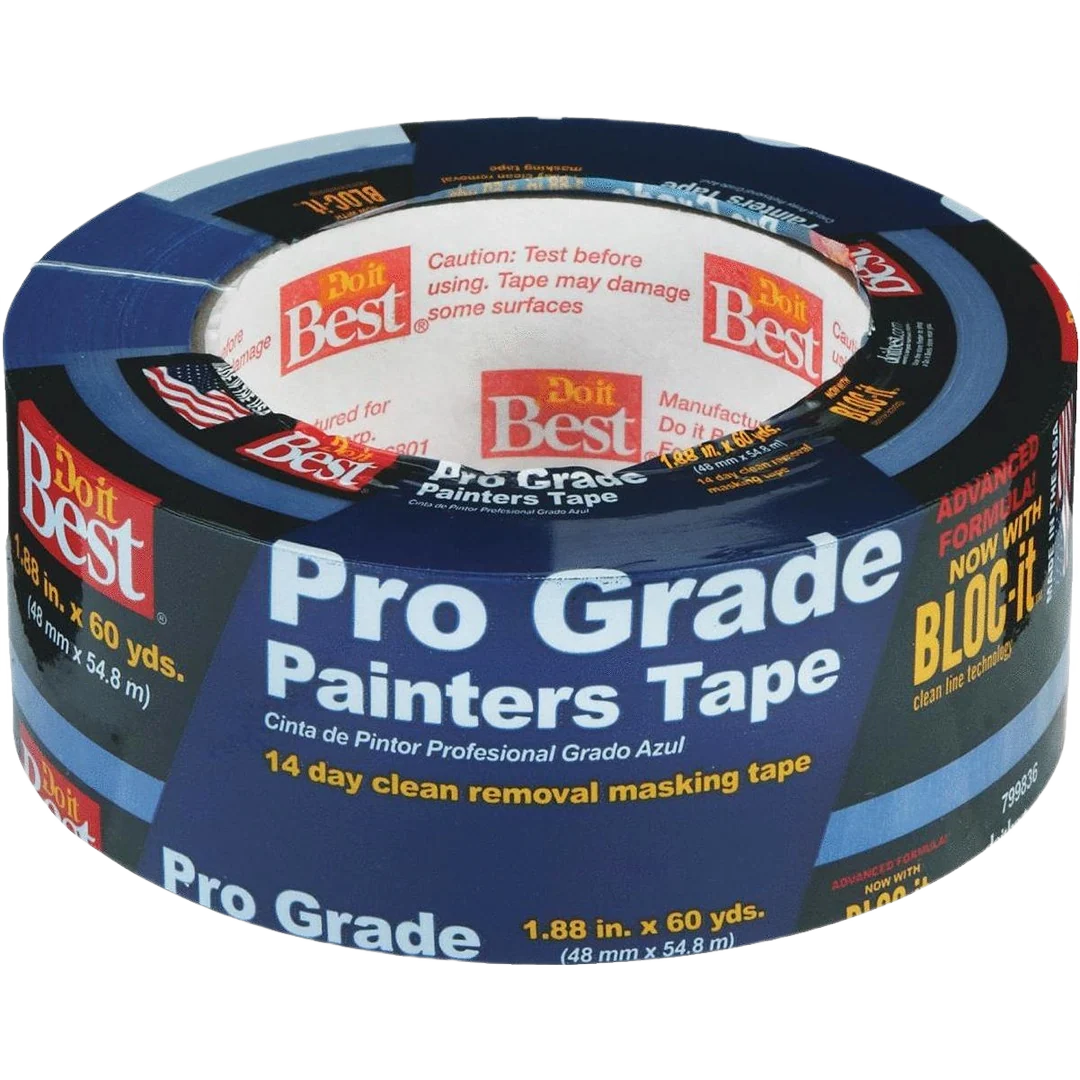 Long-Lasting Do it Pro Grade 1.88 In. x 60 Yd. Blue Masking Tape Easy-to-Use