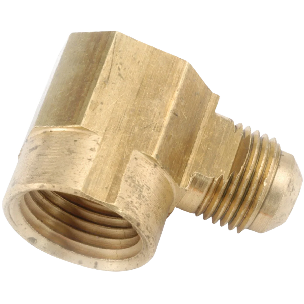 Recyclable Anderson Metals Female 90 Deg. Flare Brass Elbow 3 8 In. x 1 2 In. Quality