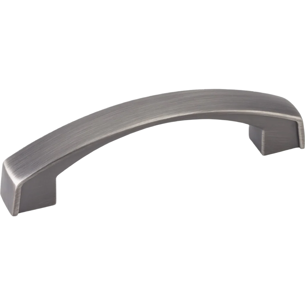Reusable Hardware Resources 96mm Merrick Pull Brushed Pewter Reliable