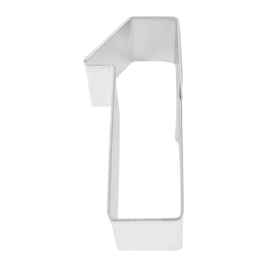 Safe R M International Number 1 Cookie Cutter 3 in. Original Design