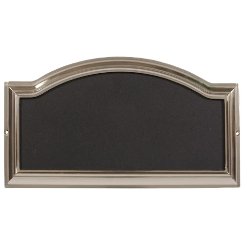 Authentic Hillman Distinction Address Plaque Nickel Innovative