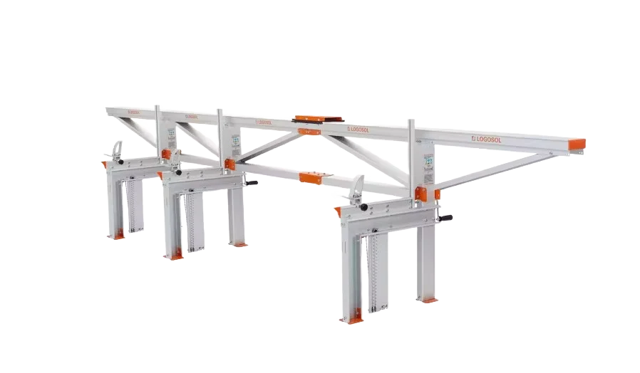 Original Design LOGOSOL F2 Chain Sawmill 16.4′ 3 4 with Three Log Lifts Organic