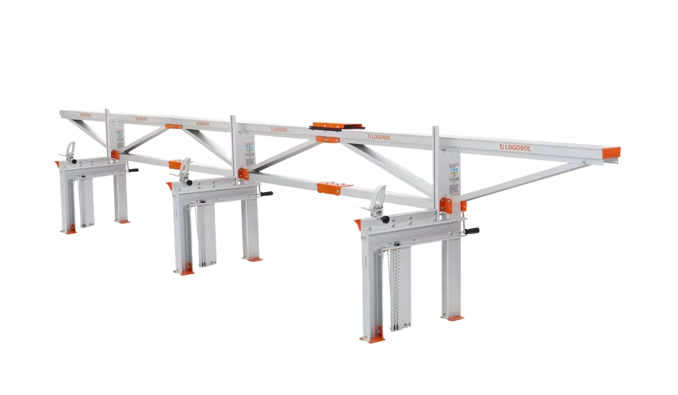 Clean LOGOSOL F2 Chain Sawmill 19.8′ 1 4 with Three Log Lifts Effective