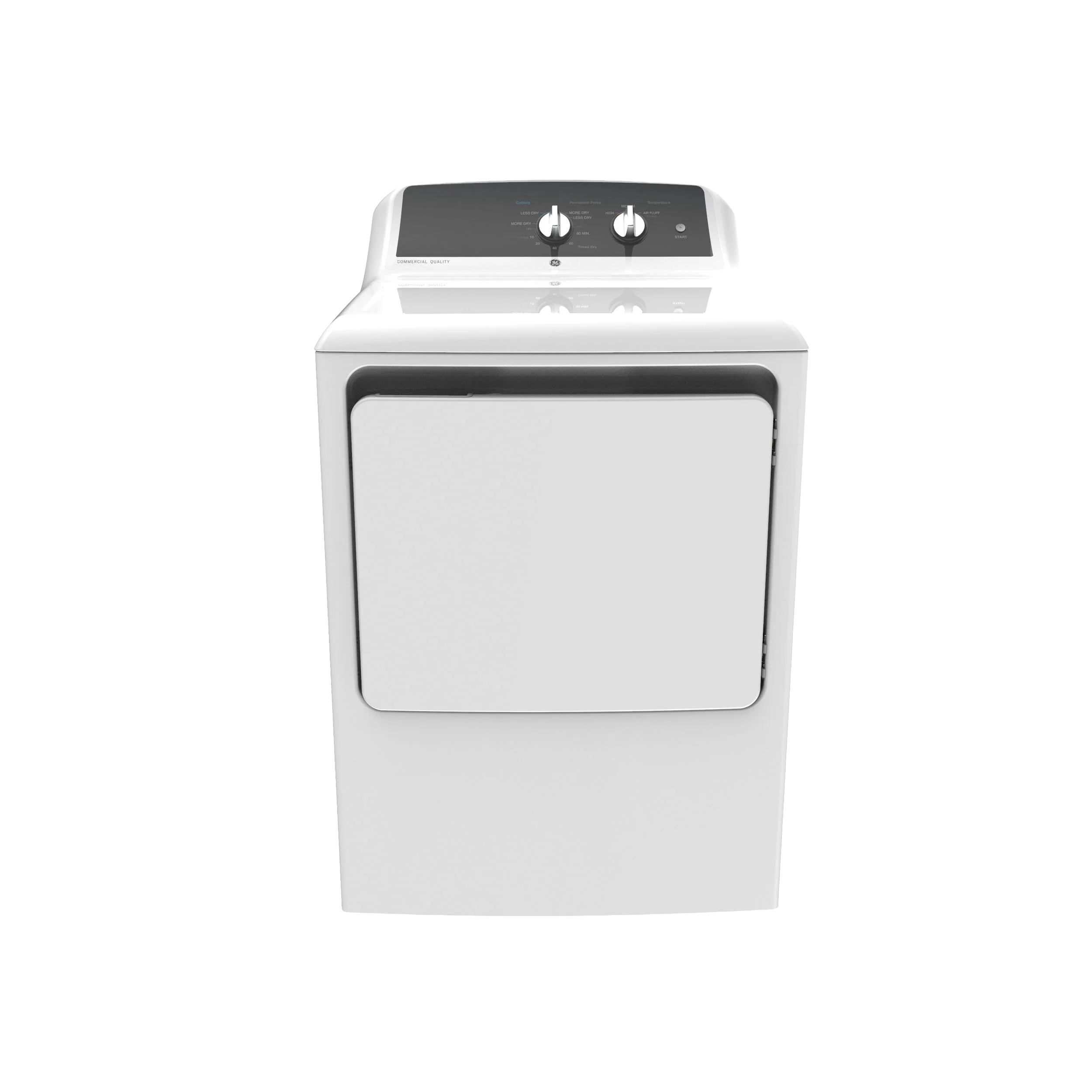 Versatile GE 6.2 cu. ft. Capacity Gas Dryer with Up To 120 ft. Venting and 5-yr Limited Warranty Verified