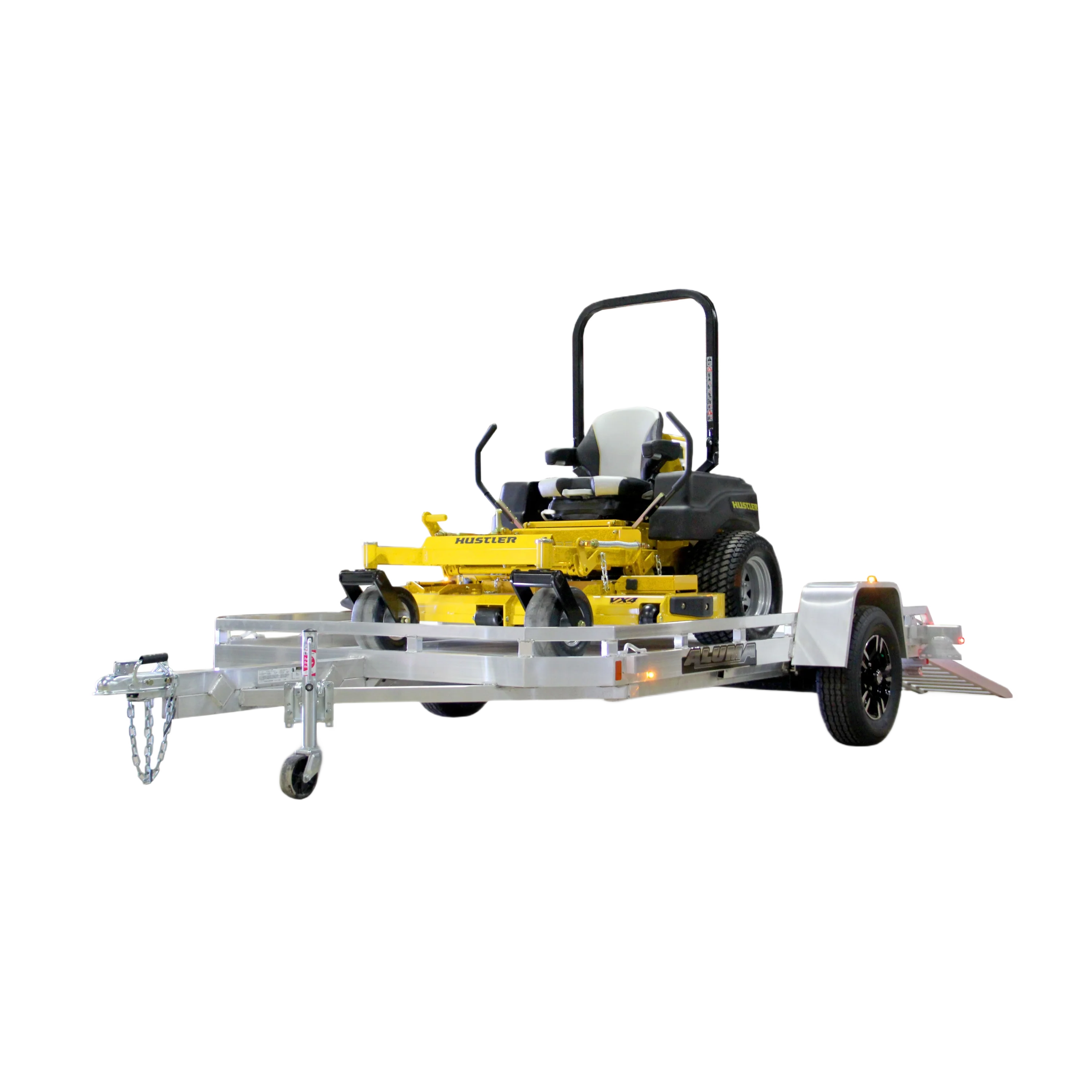 Stylish Aluma 7212HSLR Executive Series Trailer with Pull Out Ramp Carefully Designed