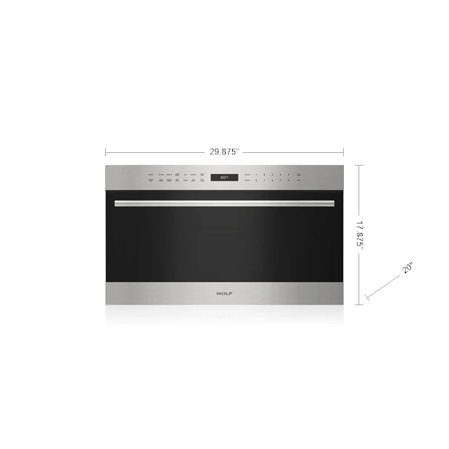 Original Design Wolf 30 Transitional Drop Down Door Microwave Functional