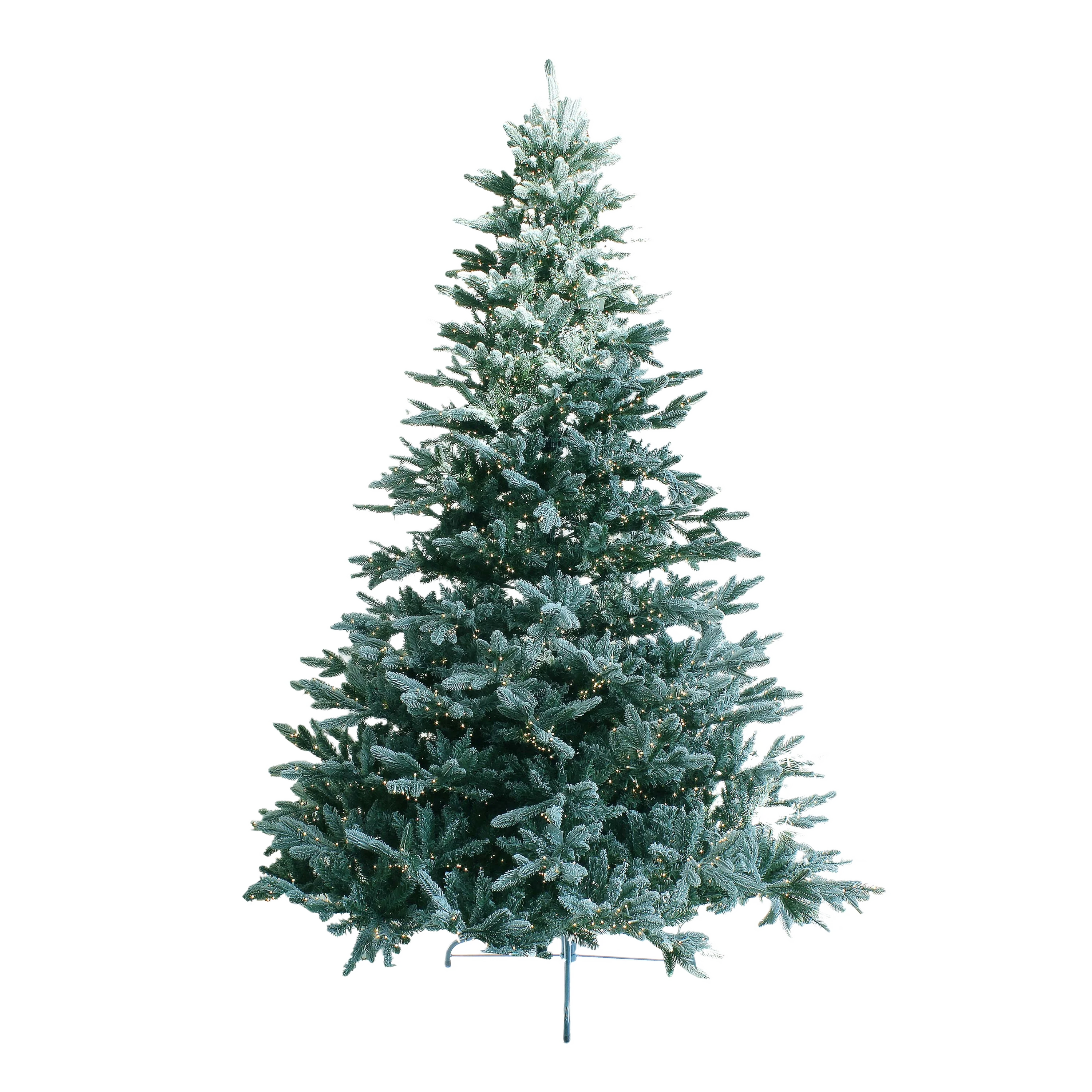 Safe nVision Frosted Sonoma Spruce Warm White LED Christmas Tree 9 ft. High-Performance