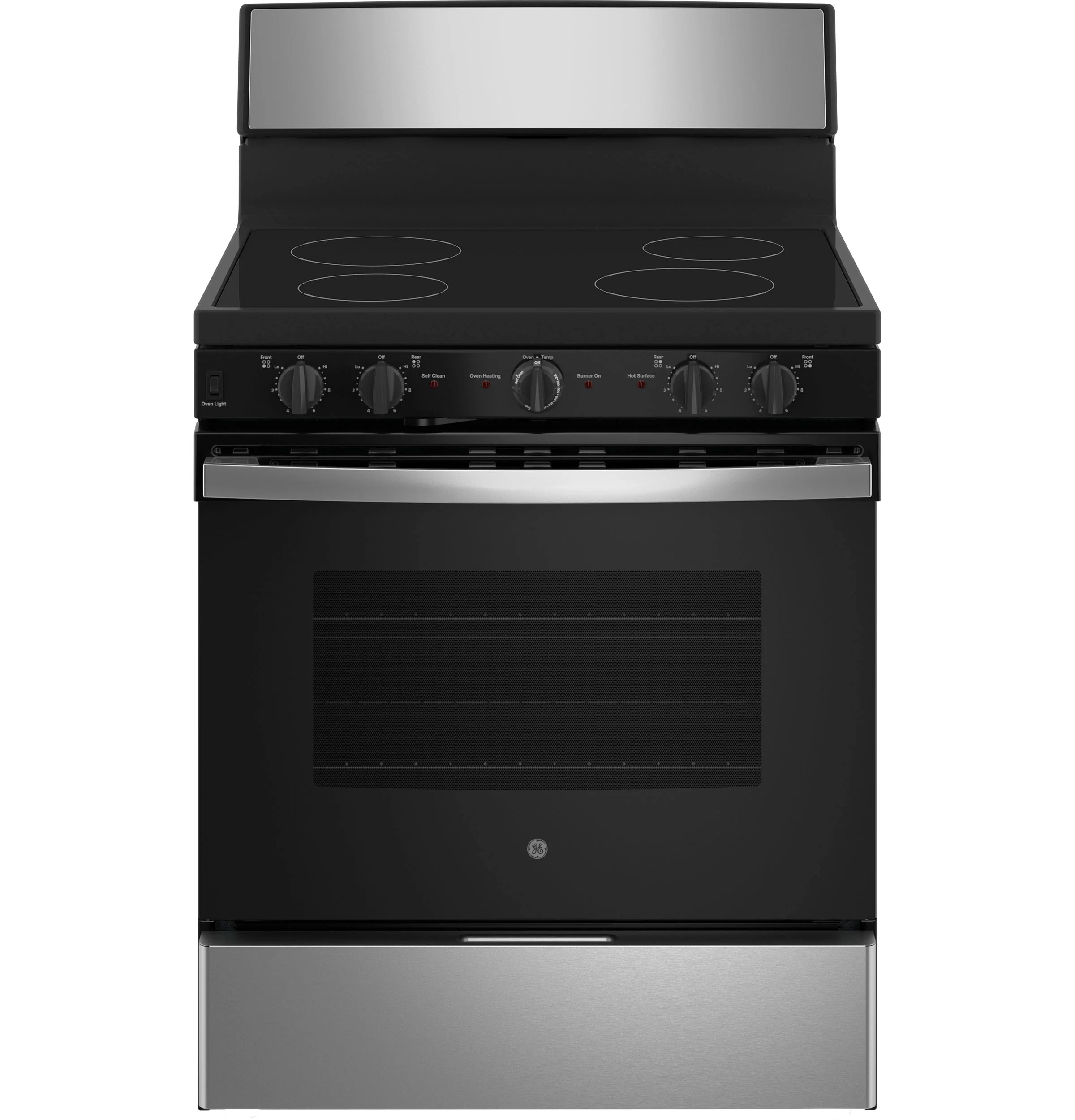 Powerful GE® ENERGY STAR® 30 -Standing Electric Radiant Smooth Cooktop Range Genuine