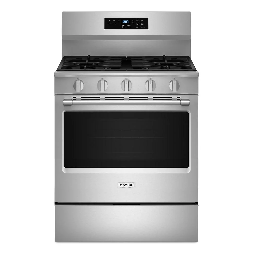 Flexible 30-Inch Wide Gas Range With No Preheat Air Fry and Air Baking – 5.0 cu. ft. High-Quality