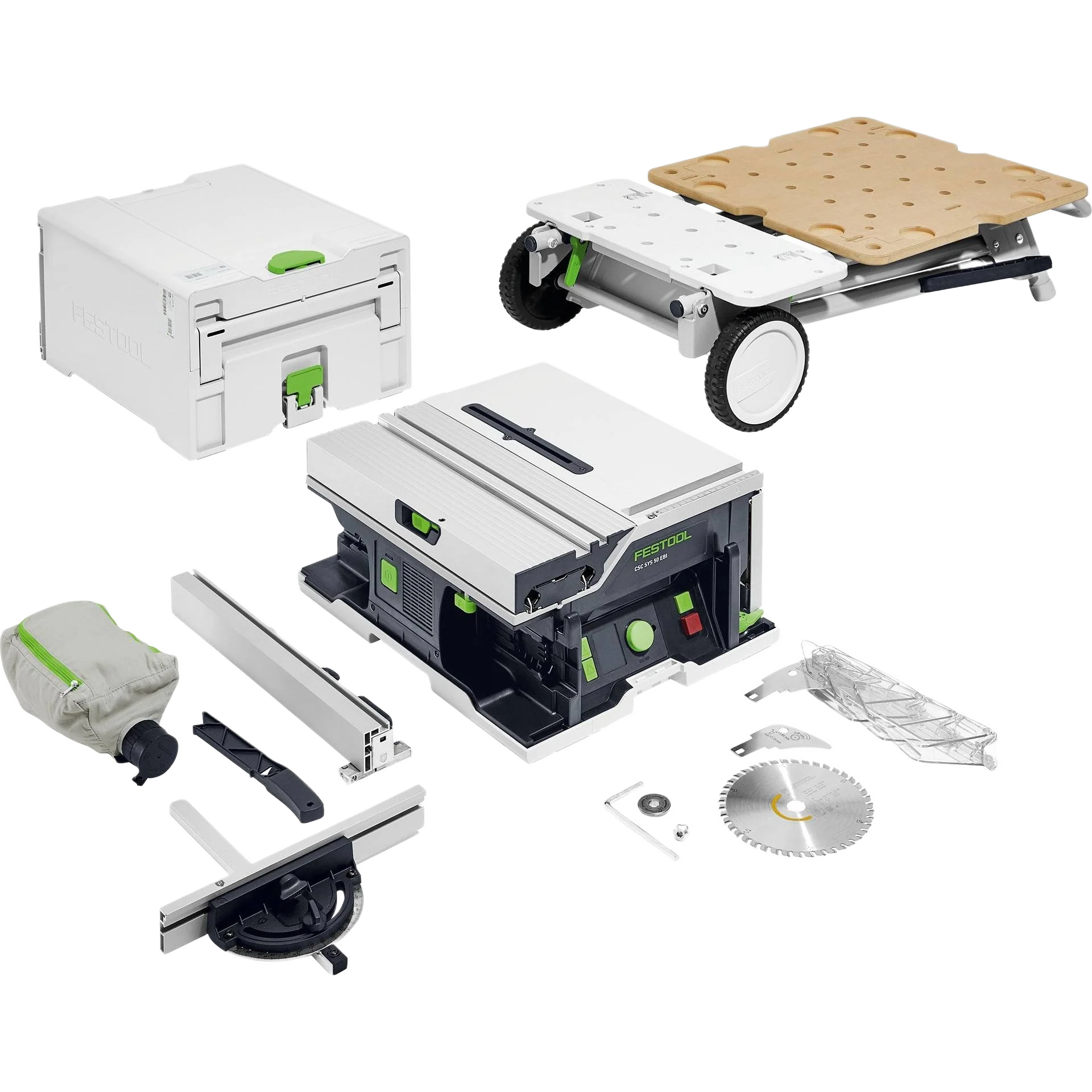 Specialty Festool 577372 Cordless Table Saw CSC SYS 50 EBI-Basic-Set Lightweight
