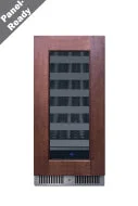Contemporary 15 Wide Built-In Wine Cellar Panel Not Included Easy-to-Use