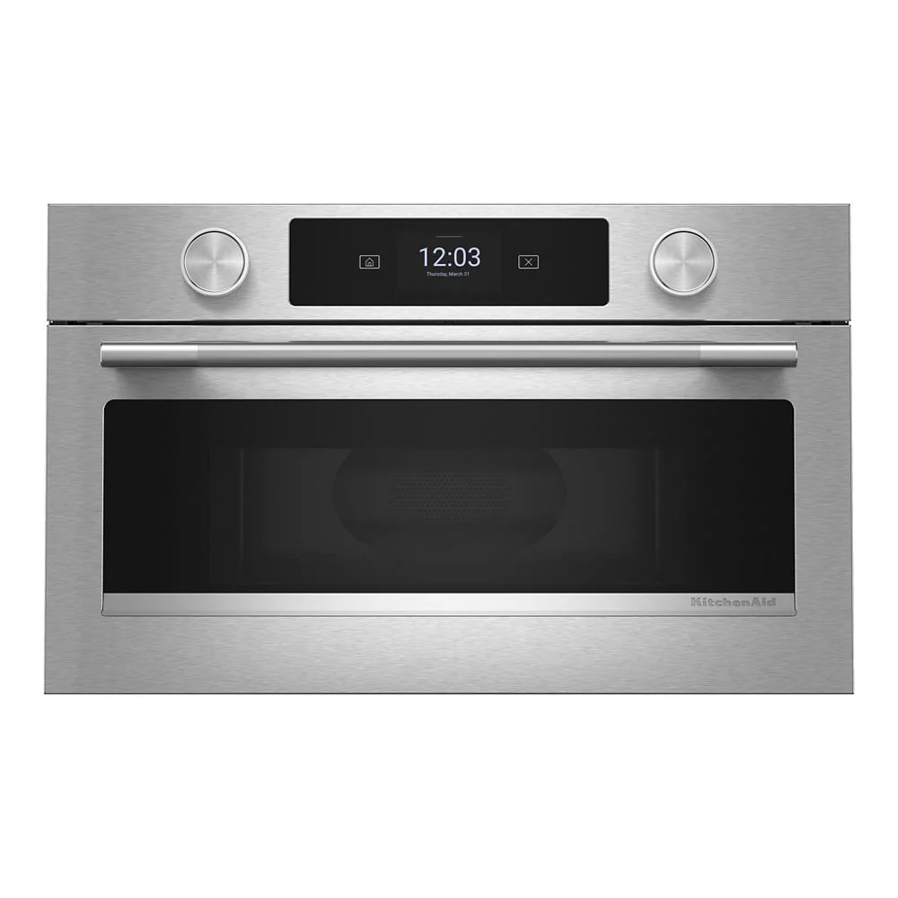 Outstanding 30 Built In Microwave Oven with Air Fry Selected