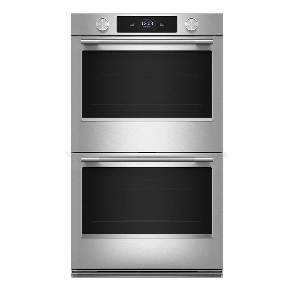 Powerful 30-inch Smart Electric Double Wall Oven with Assisted Cooking Modes – PrintShield™ Finish Environmentally Friendly