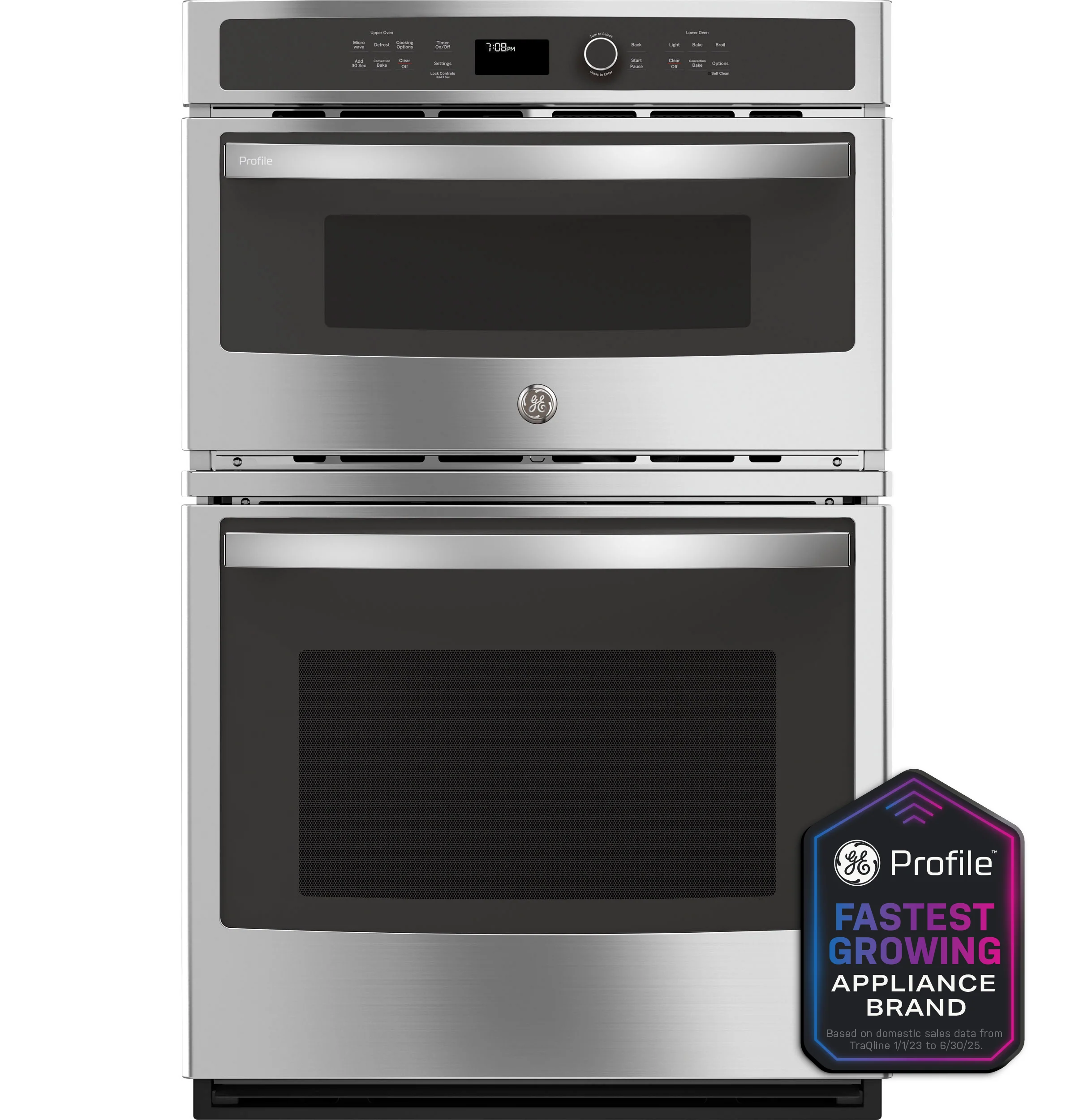 Verified GE Profile™ 27 Built-In Combination Convection Microwave Convection Wall Oven Refined