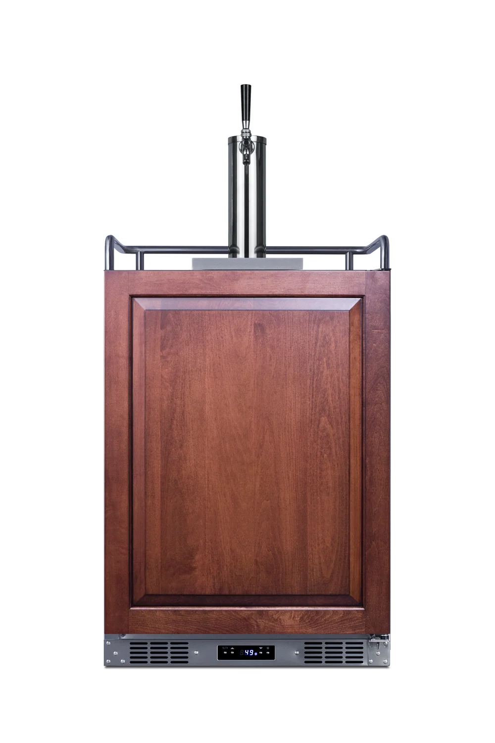 Sophisticated 24 Wide Built-In Kegerator Panel Not Included Safe