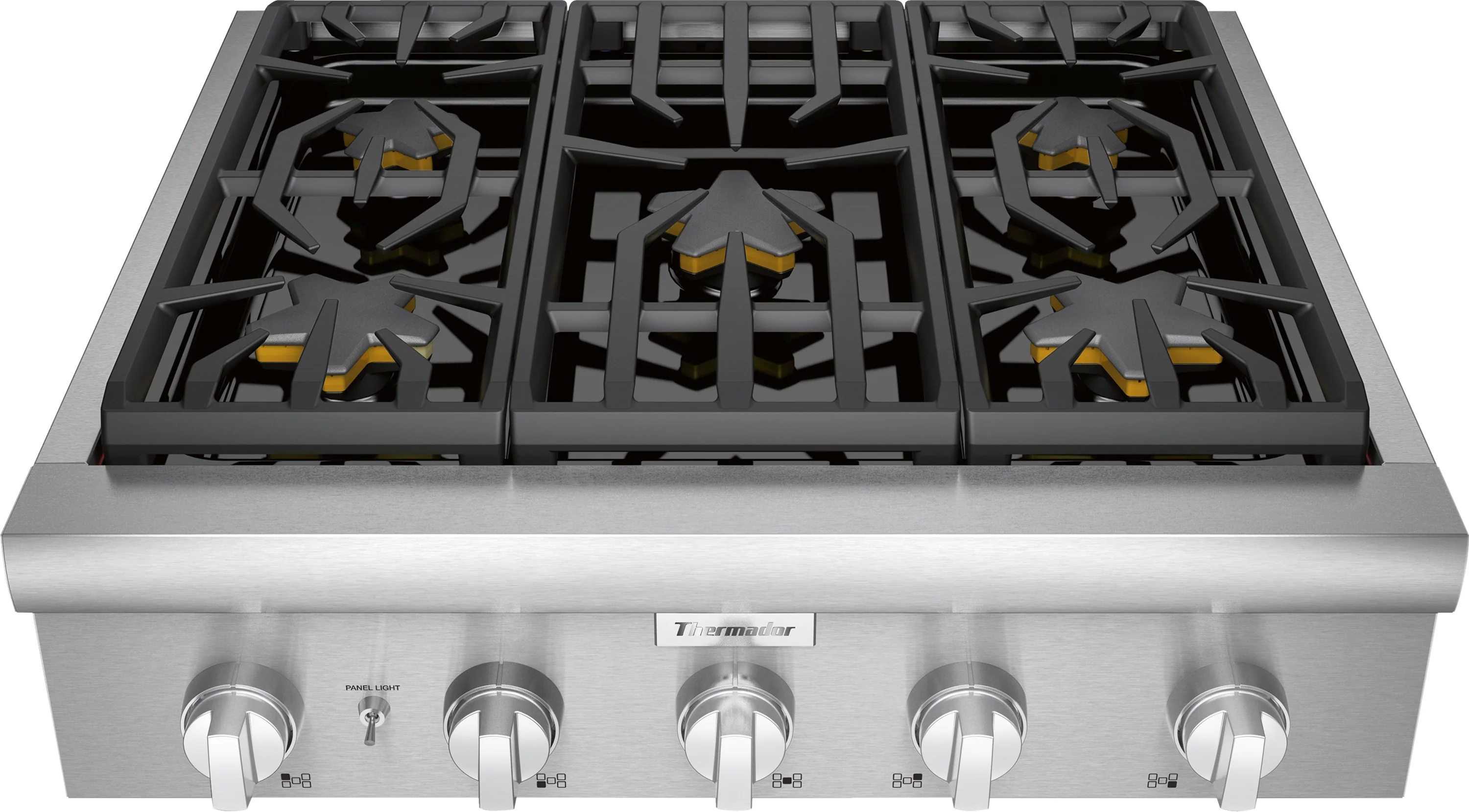 Expertly Made Gas Rangetop 30” Stainless Steel Exceptional