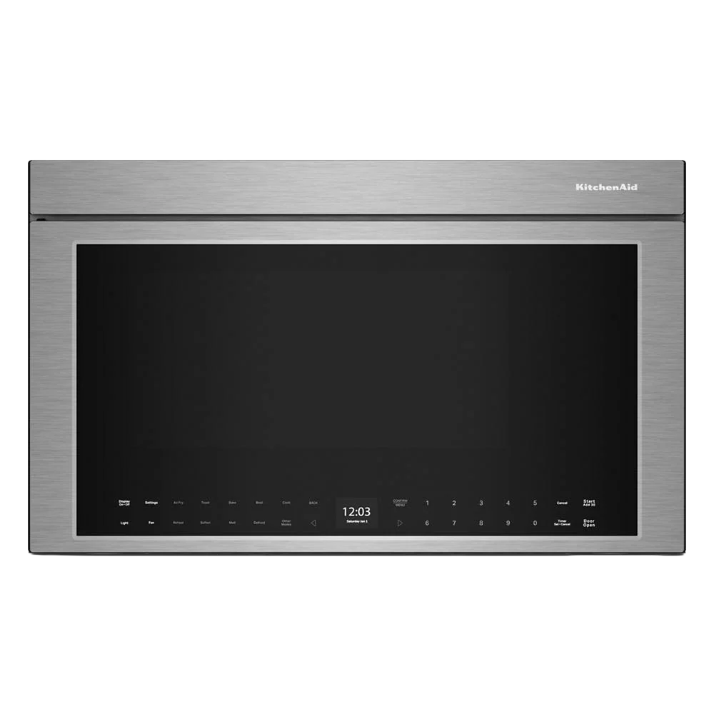 Artisan KitchenAid® Multifunction Over-the-Range Oven with Flush Built-In Design Lightweight