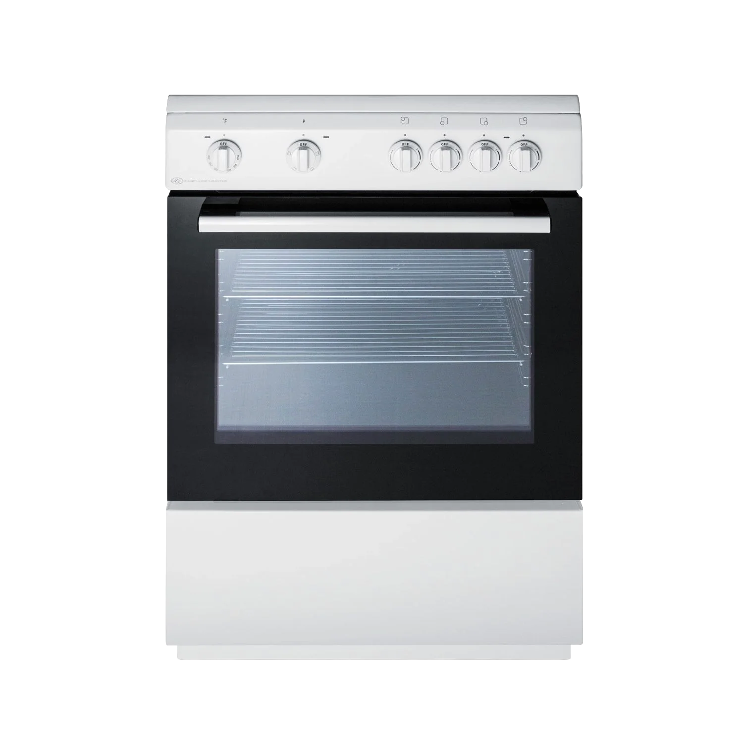 Elegant 24 Wide Smooth Top Electric Range Refined